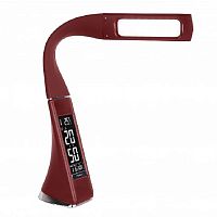 Светильник настольный диммируемый Elektrostandart TL90220 Elara 6Вт 280Лм 4500К Бордовый картинка 